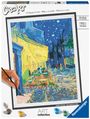: Ravensburger CreArt - Malen nach Zahlen 23519 - ART Collection: Café Terrace at Night (Van Gogh) - ab 14 Jahren, SPL