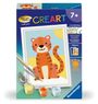 : CreArt, Malen nach Zahlen Kinder - Kleiner Tiger, SPL