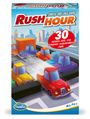 : ThinkFun - 76642 - Rush Hour Mitbringspiel - Das bekannte Logikspiel im kompakten Format als Reisespiel für Kinder und Erwachsenen ab 8 Jahren, SPL