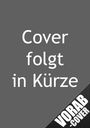 Text: "Cover folgt in Kürze." Unten rechts diagonal: "VORAB-COVER." Dunkler Hintergrund, weiße Schrift.