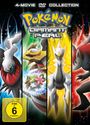 Kunihiko Yuyama: Pokémon: Diamant und Perl (4-Movie Collection), DVD,DVD,DVD,DVD