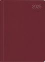 : Taschenkalender bordeaux 2025 - Bürokalender 10,2x14,2 - 1 Tag auf 1 Seite - flexibler Kunstoffeinband - Stundeneinteilung 7 - 19 Uhr - 610-1011, Buch