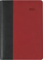 : Buchkalender Premium Fire schwarz-rot 2025 - Büro-Kalender A5 - Cheftimer - 1 Tag 1 Seite - 416 Seiten - Tucson-Einband - Zettler, Buch