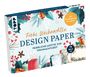 Ludmila Blum: Design Paper A5 Frohe Weihnachten. Mit Handlettering-Grundkurs, Div.