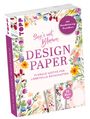Ludmila Blum: Design Paper A6 Sag's mit Blumen. Mit Handlettering-Grundkurs, Div.