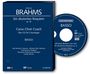 : Carus Choir Coach - Johannes Brahms: Ein deutsches Requiem op.45 (Bass), CD