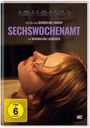Film: SECHSWOCHENAMT, ein Film von JACQUELINE JANSEN, mit MAGDALENA LAUBISCH. Ab 6 Jahren. Frau im Profil, liegend.