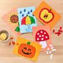: Bastelset - Erstes Kleben Herbstbilder, Div.