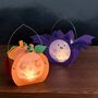 : Bastelset - Mini-Klammerlaternen Halloween, Div.