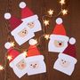 : Bastelset - Erstes Schneiden Nikoläuse, Div.