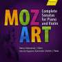 Wolfgang Amadeus Mozart: Sämtliche Sonaten für Violine & Klavier, CD,CD,CD,CD