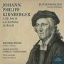 Johann Philipp Kirnberger (1721-1783): Sonaten Nr.3 & 9 für Flöte & Bc, CD
