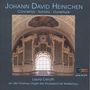 Johann David Heinichen: Orgelwerke, CD