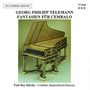 Georg Philipp Telemann: Fantasien für Cembalo, CD