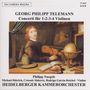Georg Philipp Telemann: Konzerte f.1,2,3,4 Violinen, CD