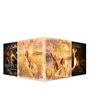 „Maite Itoiz & John Kelly. Best of 20 Years. Elfenland. Kingdom of Navarre.“ Illustration: Paar mit Gitarre und Harfe.