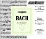 : CD zu Übungszwecken - Johann Sebastian Bach: Konzert für 2 Violinen BWV 1043, CD