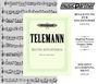 : Georg Philipp Telemann: Sonatinen A-Dur, B-Dur, D-Dur, G-Dur, E-Dur, F-Dur für Violine & Bc, CD