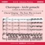: Chorsingen leicht gemacht - Johann Sebastian Bach: Johannes-Passion BWV 245 (Sopran), CD,CD