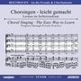 : Chorsingen leicht gemacht -  Ludwig van Beethoven: An die Freude aus Symphonie Nr.9 & Chorfantasie op.80 (Tenor), CD