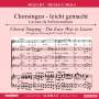 : Chorsingen leicht gemacht - Wolfgang Amadeus Mozart: Messe c-moll KV 427 "Große Messe" (Sopran), CD