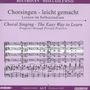 : Chorsingen leicht gemacht - Ludwig van Beethoven: Missa Solemnis op. 123 (Alt), CD,CD