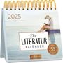: Postkartenkalender Der Literaturkalender 2025, KAL