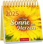 : Mini-Wochenkalender 365 Tage Sonne im Herzen 2025, KAL