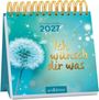 : Mini-Wochenkalender Ich wünsch dir was 2027, KAL