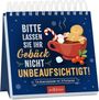 : Postkarten-Adventskalender. Bitte lassen Sie Ihr Gebäck nicht unbeaufsichtigt!, KAL