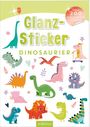 Glanz-Sticker - Dinosaurier, Div.