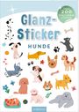Glanz-Sticker - Hunde, Div.