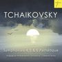 Peter Iljitsch Tschaikowsky: Symphonien Nr.4-6, CD,CD
