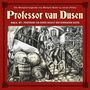 „Professor van Dusen“ – Fall 47: Professor van Dusen krault den schwarzen Kater. Zeichnung eines Kellers mit Figuren.