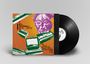 "Formhole Mystic", "I'm Telomer". Cover mit violettem Gesicht, Synthesizern, Computern und psychedelischen Mustern.