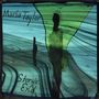 Text: "Maria Taylor, Story's End". Illustration mit abstrakten, verwischten Farben und Silhouetten.