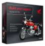 : Honda CB 750 Build your Legend, Metall Modellbausatz im Maßstab 1:24, inkl. Soundmodul und 68-seitigem Begleitbuch, Div.
