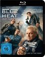"Brian Dennehy. BLUE HEAT. EINSAME ZEIT FÜR HELDEN. FSK ab 16. Joe Pantoliano, Bill Paxton, Jeff Fahey. THE LAST OF THE FINEST." Vier Männer mit Pistolen, Wolkenkratzer im Hintergrund.