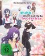 "Die komplette Serie", "Kubo Won't Let Me Be Invisible", FSK 12. Illustration von Schülern unter blühenden Kirschbäumen.