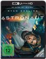 Text: "4K ULTRA HD", "Blu-ray", "Ryan Gosling", "Der Astronaut", FSK 12. Ein Mann in einem Raumanzug schwebt schwerelos.