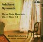 Adalbert Gyrowetz: Flötenquartette op.11 Nr.1-3, CD