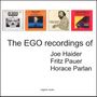 The EGO Recordings Of Joe Haider, Fritz Pauer & Horace Parlan, CD
