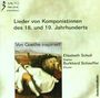 : Elisabeth Scholl - Goethe-Lieder von Komponistinnen, CD