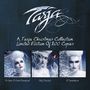 A Tarja Christmas Collection. Limited Edition Of 200 Copies. Zeigt drei Porträts mit weißem Haar und winterlichem Hintergrund.