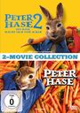 Will Gluck: Peter Hase 1 & 2, DVD,DVD