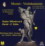 Wolfgang Amadeus Mozart (1756-1791): Violinkonzerte Nr.3 & 5, CD