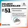 Helmut Lachenmann (geb. 1935): Musik für großes Orchester & Solo-Tuba "Harmonica", CD