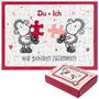 : Sheepworld Puzzle aus 35 Teilen "Du + Ich, Wir gehören zusammen", Div.