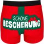 : Boxershorts Motiv 'Schöne Bescherung', Div.