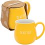 : GRUSS & CO Tasse bauchig graviert "Du bist toll", Div.